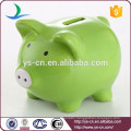 New Design Ceramic Lovely Pig Shape Coin Bank